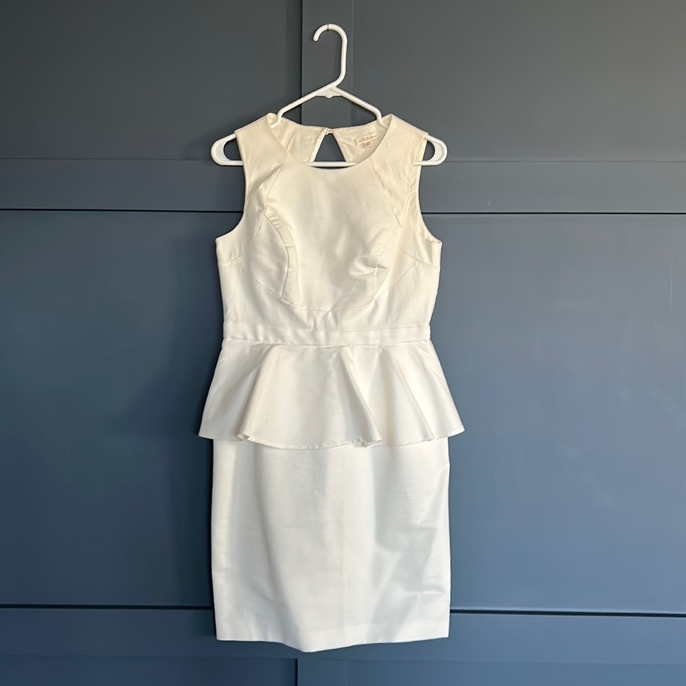 Shoshanna ivory dress